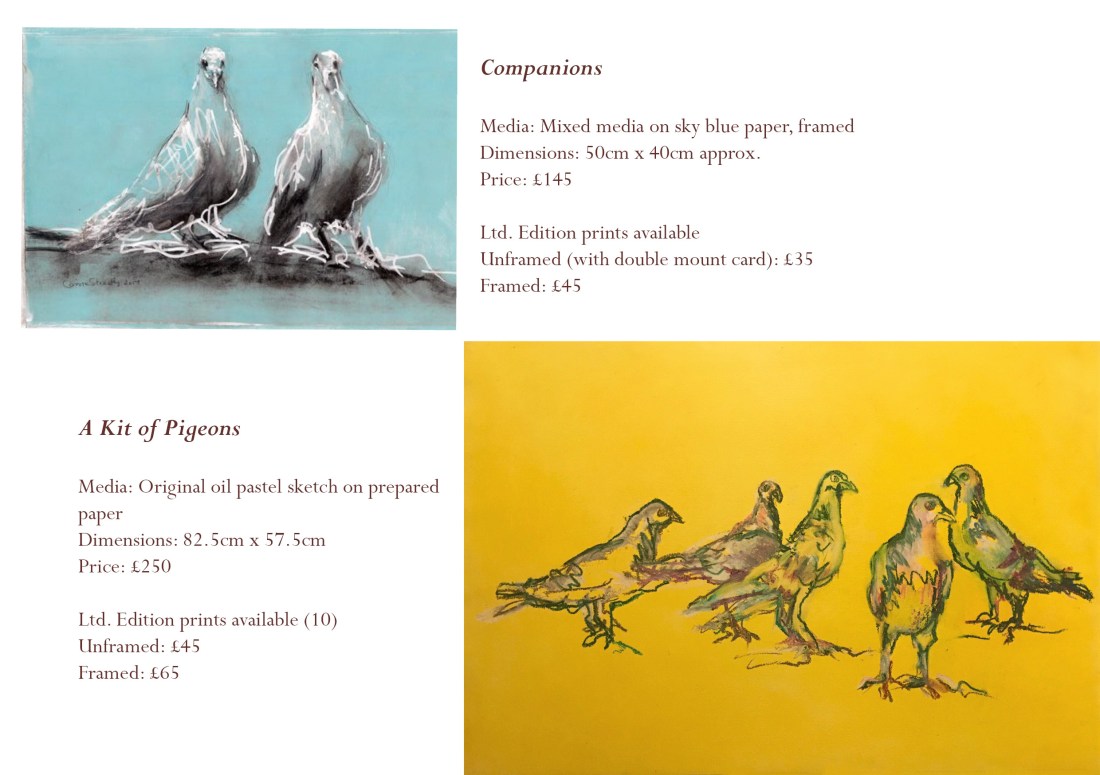 pigeon paintings